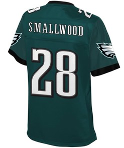 Wendell Smallwood Philadelphia Eagles Nfl Pro Line Womens Player Jersey - Midnight Green - Robokeg