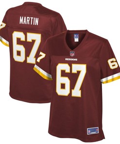 Wes Martin Washington Redskins Nfl Pro Line Womens Team Player Jersey - Burgundy - Robokeg