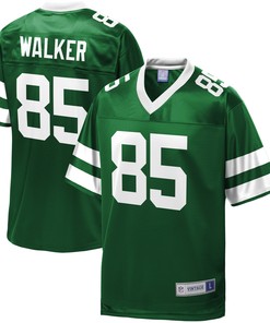 Wesley Walker New York Jets Nfl Pro Line Retired Player Jersey - Green - Robokeg