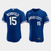 Whit Merrifield 15 Kansas City Royals Men's 2022-23 Alternate Jersey - Royal Jersey - Robokeg