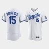 Whit Merrifield 15 Kansas City Royals Men's 2022-23 Home Jersey - White Jersey - Robokeg