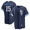 Whit Merrifield Kansas City Royals 2022 City Connect Replica Player Jersey - Navy Mlb - Robokeg