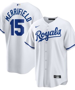 Whit Merrifield Kansas City Royals Home Replica Player Jersey - White Mlb - Robokeg
