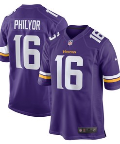 Whop Philyor Minnesota Vikings Game Jersey - Purple Nfl - Robokeg