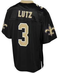 Wil Lutz New Orleans Saints Nfl Pro Line Youth Team Color Player Jersey - Black - Robokeg