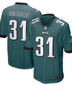 Wilbert Montgomery Philadelphia Eagles Retired Player Jersey - Midnight Green Nfl - Robokeg