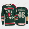 Wild Jared Spurgeon 2022 Winter Classic Green Jersey, Men Jersey - Robokeg