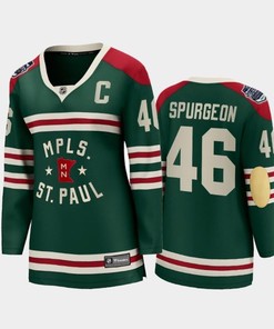 Wild Jared Spurgeon 2022 Winter Classic Jersey Lady, Women Jersey - Robokeg