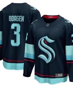 Will Borgen Seattle Kraken Fanatics Branded Home Breakaway Player Jersey - Deep Sea Blue Nhl - Robokeg