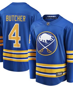 Will Butcher Buffalo Sabres Fanatics Branded Home Breakaway Player Jersey - Royal Nhl - Robokeg