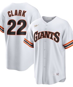 Will Clark San Francisco Giants Home Cooperstown Collection Player Jersey - White Mlb Ver 1 - Robokeg