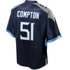 Will Compton Tennessee Titans Nfl Pro Line Team Player Jersey - Navy - Robokeg