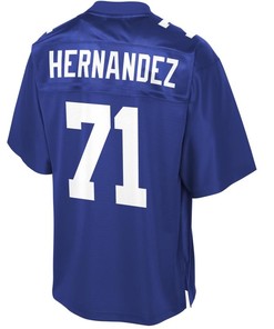 Will Hernandez New York Giants Nfl Pro Line Youth Player Jersey - Royal - Robokeg