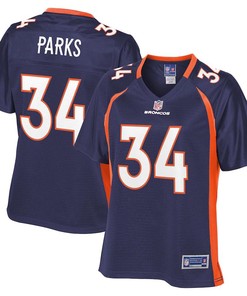 Will Parks Denver Broncos Nfl Pro Line Womens Alternate Player Jersey - Navy - Robokeg