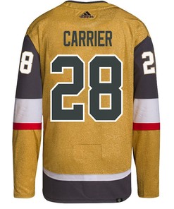 William Carrier 28 Vegas Golden Knights Stanley Cup 2023 Final Patch Home Breakaway Men Jersey - Gold - Robokeg