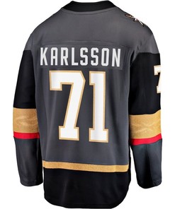 William Karlsson 71 Vegas Golden Knights 2023 Stanley Cup Final Alternate Breakaway Player Jersey - Black - Robokeg