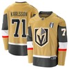 William Karlsson 71 Vegas Golden Knights 2023 Stanley Cup Final Home Breakaway Player Jersey - Gold - Robokeg
