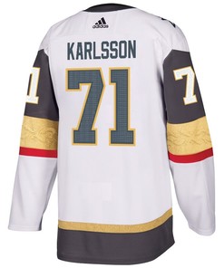 William Karlsson 71 Vegas Golden Knights Stanley Cup 2023 Final Patch Away Breakaway Men Jersey - White - Robokeg