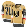 William Karlsson 71 Vegas Golden Knights Women's 2023 Stanley Cup Final Home Breakaway Player Jersey - Gold - Robokeg
