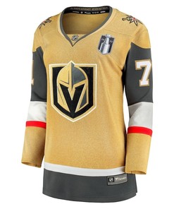 William Karlsson 71 Vegas Golden Knights Women's 2023 Stanley Cup Final Home Breakaway Player Jersey - Gold - Robokeg