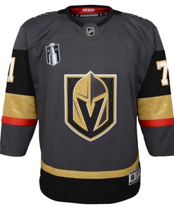 William Karlsson 71 Vegas Golden Knights Youth 2023 Stanley Cup Final Alternate Jersey - Black - Robokeg