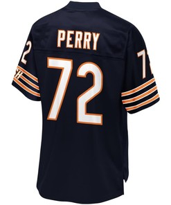 William Perry Chicago Bears Nfl Pro Line Retired Team Player Jersey - Navy - Robokeg