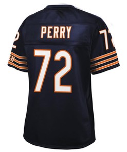 William Perry Chicago Bears Nfl Pro Line Womens Retired Player Jersey - Navy - Robokeg