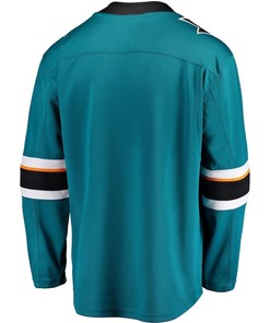 William Smith #43 San Jose Shark 2023 NHL Draft Home Men Jersey - Teal - Robokeg