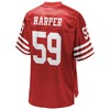 Willie Harper San Francisco 49ers Nfl Pro Line Retired Player Jersey - Red - Robokeg