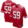 Willie Harper San Francisco 49ers Nike Game Retired Player Jersey - Scarlet - Robokeg