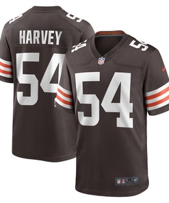 Willie Harvey Cleveland Browns Player Game Jersey - Brown Nfl - Robokeg