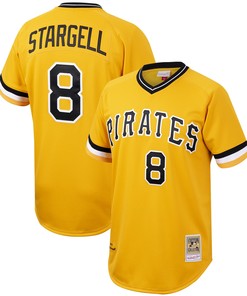 Willie Stargell Pittsburgh Pirates Mitchell & Ness Cooperstown Collection Authentic Jersey - Gold Mlb - Robokeg