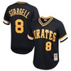 Willie Stargell Pittsburgh Pirates Mitchell & Ness Cooperstown Collection Mesh Batting Practice Jersey - Black Mlb - Robokeg