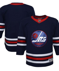 Winnipeg Jets 2021/22 Alternate Premier Jersey - Navy Nhl - Robokeg