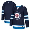 Winnipeg Jets Adidas Home Authentic Blank Jersey - Navy Nhl - Robokeg