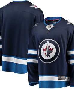 Winnipeg Jets Fanatics Branded Breakaway Home Jersey - Blue Nhl - Robokeg