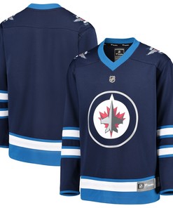 Winnipeg Jets Fanatics Branded Home Replica Blank Jersey - Blue Nhl - Robokeg