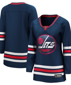 Winnipeg Jets Fanatics Branded Womens 2021/22 Alternate Premier Breakaway Player Jersey - Navy Nhl - Robokeg