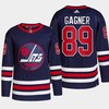 Winnipeg Jets Sam Gagner 89 Navy Alternate Primegreen Jersey 2022-23 - Robokeg