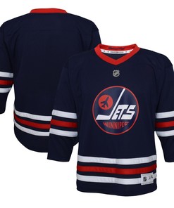 Winnipeg Jets Toddler 2021/22 Alternate Replica Jersey - Navy Nhl - Robokeg