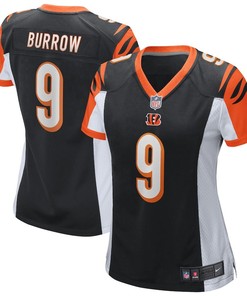 Woman Cincinnati Bengals Joe Burrow Black 2020 Nfl Draft First Round Pick Game Jersey Gifts For Fans - Robokeg