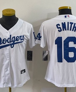 Women Los Angeles Dodgers #16 Will Smith Jersey - Robokeg