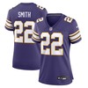 Women Minnesota Vikings #22 Harrison Smith Classic Player Game Jersey - Purple - Robokeg