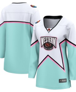 Women's 2023 NHL All-Star Game Western Conference Breakaway Jersey - White - Robokeg