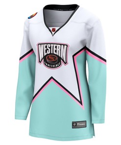 Women's 2023 NHL All-Star Game Western Conference Breakaway Jersey - White - Robokeg