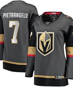 Women's Alex Pietrangelo Gray Vegas Golden Knights Home Premier Breakaway Player Jersey Jersey - Robokeg