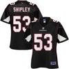 Womens Arizona Cardinals A.q. Shipley Nfl Pro Line Black Alternate Jersey - Robokeg