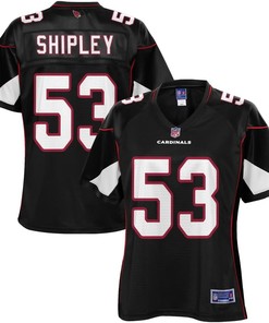 Womens Arizona Cardinals A.q. Shipley Nfl Pro Line Black Alternate Jersey - Robokeg