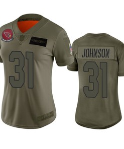 Womens Arizona Cardinals David Johnson Camo 2019 Salute To Service Limited Jersey - Robokeg