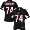 Womens Arizona Cardinals Dj Humphries Nfl Pro Line Black Alternate Jersey - Robokeg